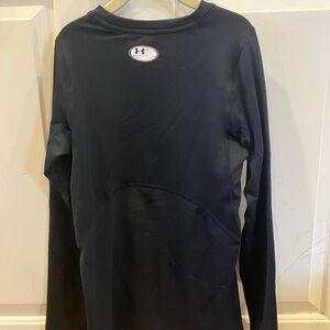 Under Armour Black ColdGear Long Sleeve Fitted Top